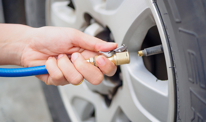 How to Put Air in Tires